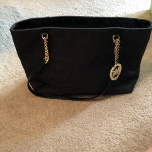 Euc Michael Kors black tote